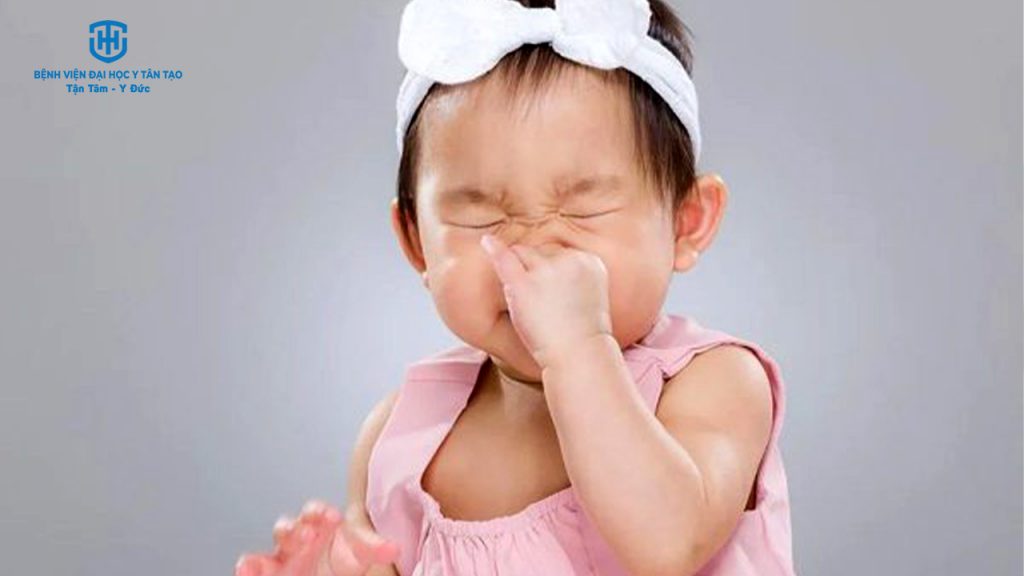 10 bệnh lý phổ biến ở trẻ em vào mùa đông - viêm mũi dị ứng