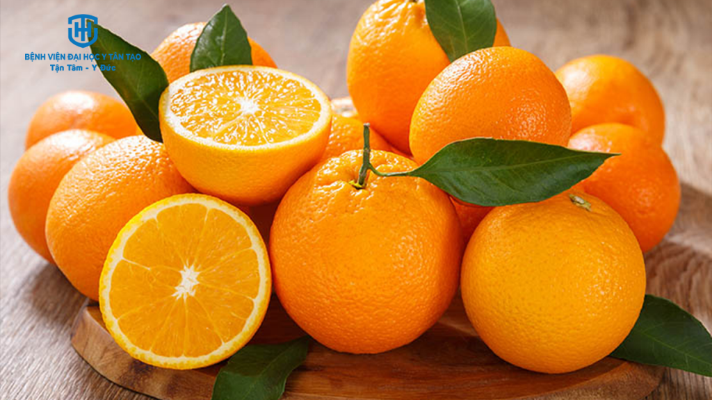 top 10 loại trái cây giàu vitamin C - quả cam