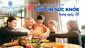 giư gìn sức khỏe trong ngày tết