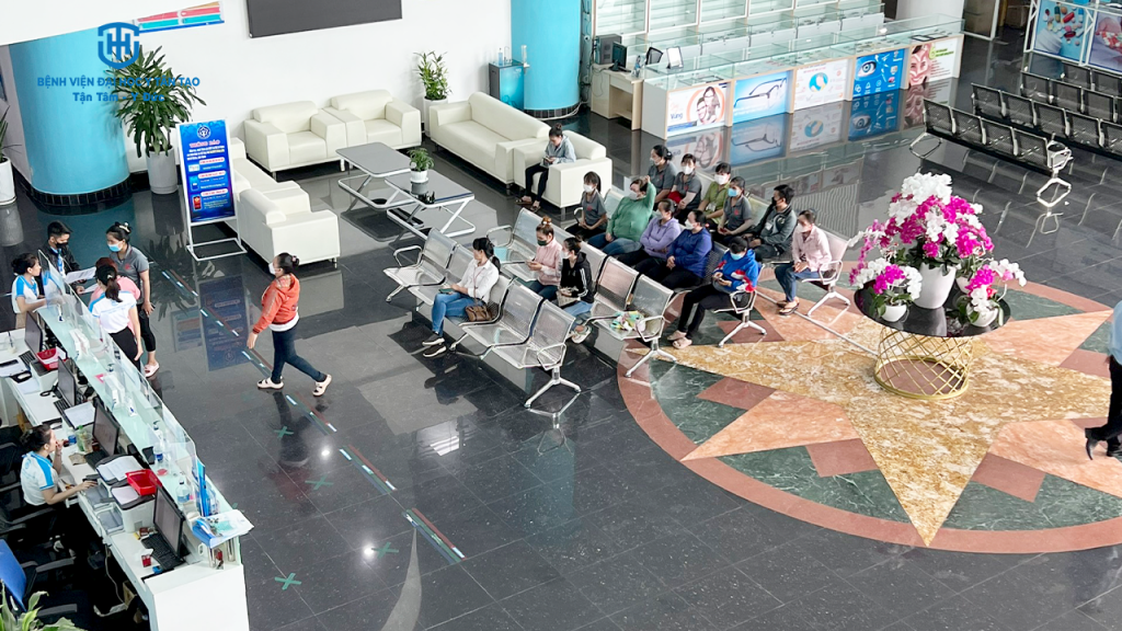 bệnh viện có khoa sản phụ huyện đức hòa - cơ sở vật chất