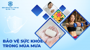 bảo vệ sức khỏe trong mùa mưa