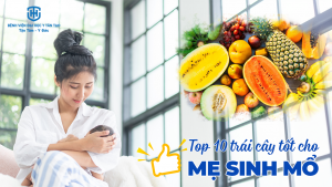 trái cây tốt cho mẹ sau sinh mổ