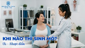khi nào thì sinh mổ