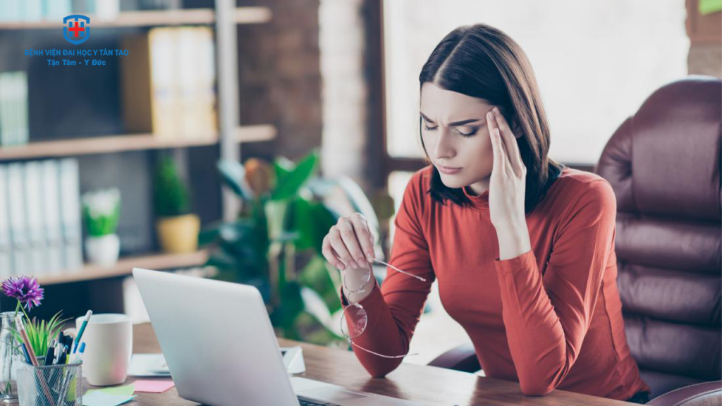 chậm kinh nhưng không có dấu hiệu mang thai - do căng thẳng lo lắng