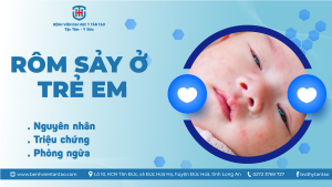 rôm sảy ở trẻ em